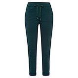 Joggpants mit Galonstreifen, forest green 