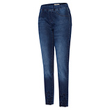 Jeggings mit Ziersteinen, dark blue denim 