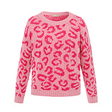 Strickpullover 'Animal', bubblegum 