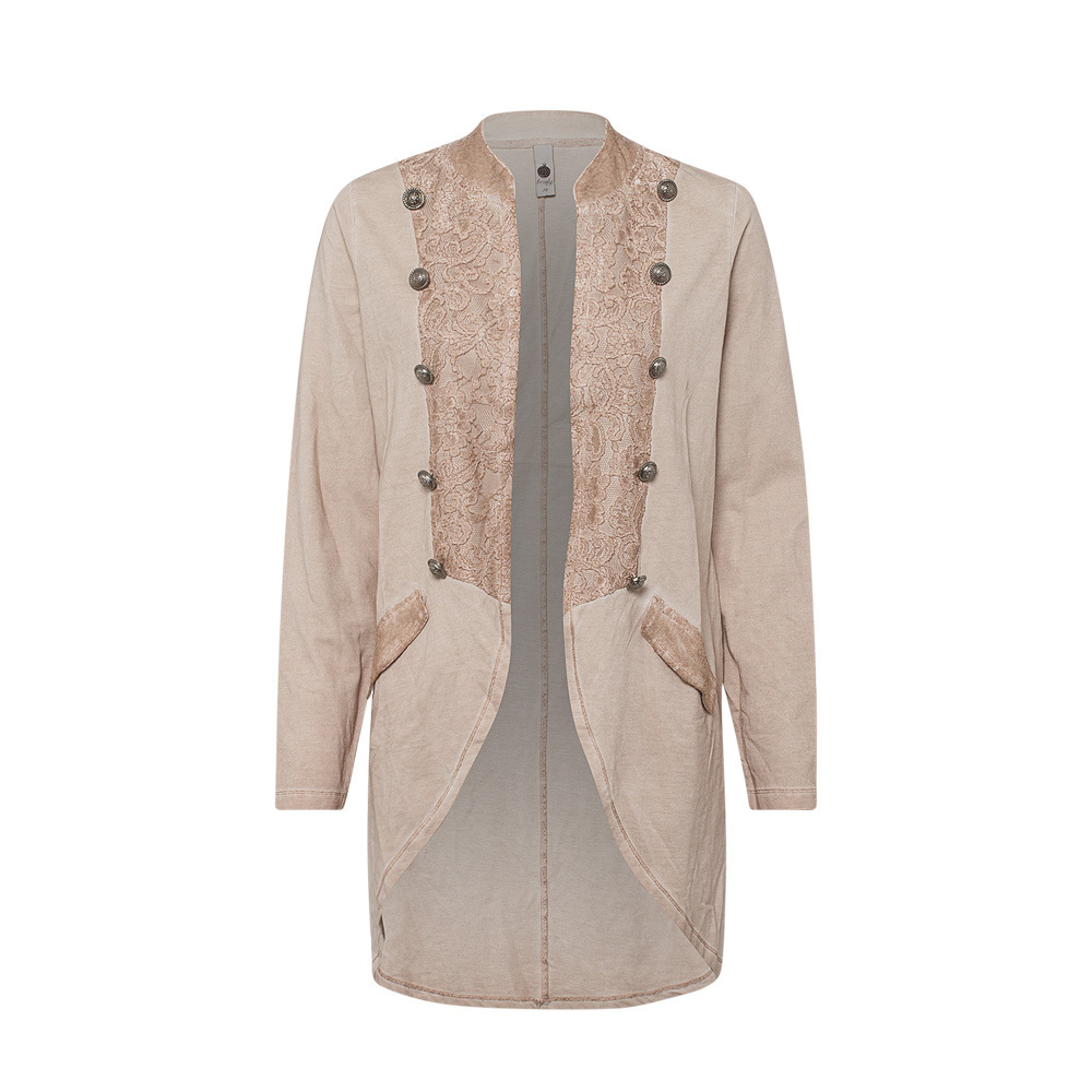 Blazer im Military-Style, beige 