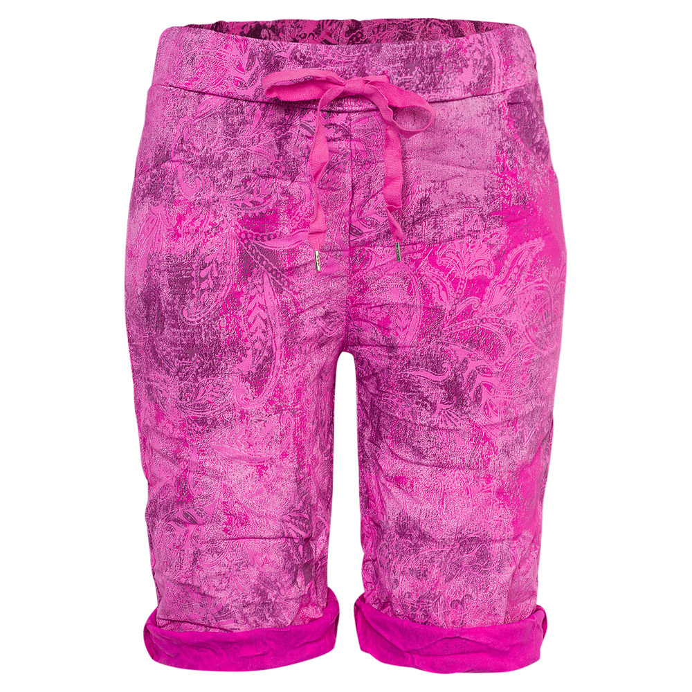 Shorts im Blütenprint, pink 