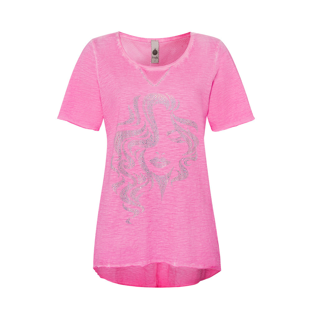 Shirt 'Woman', pink fluro 