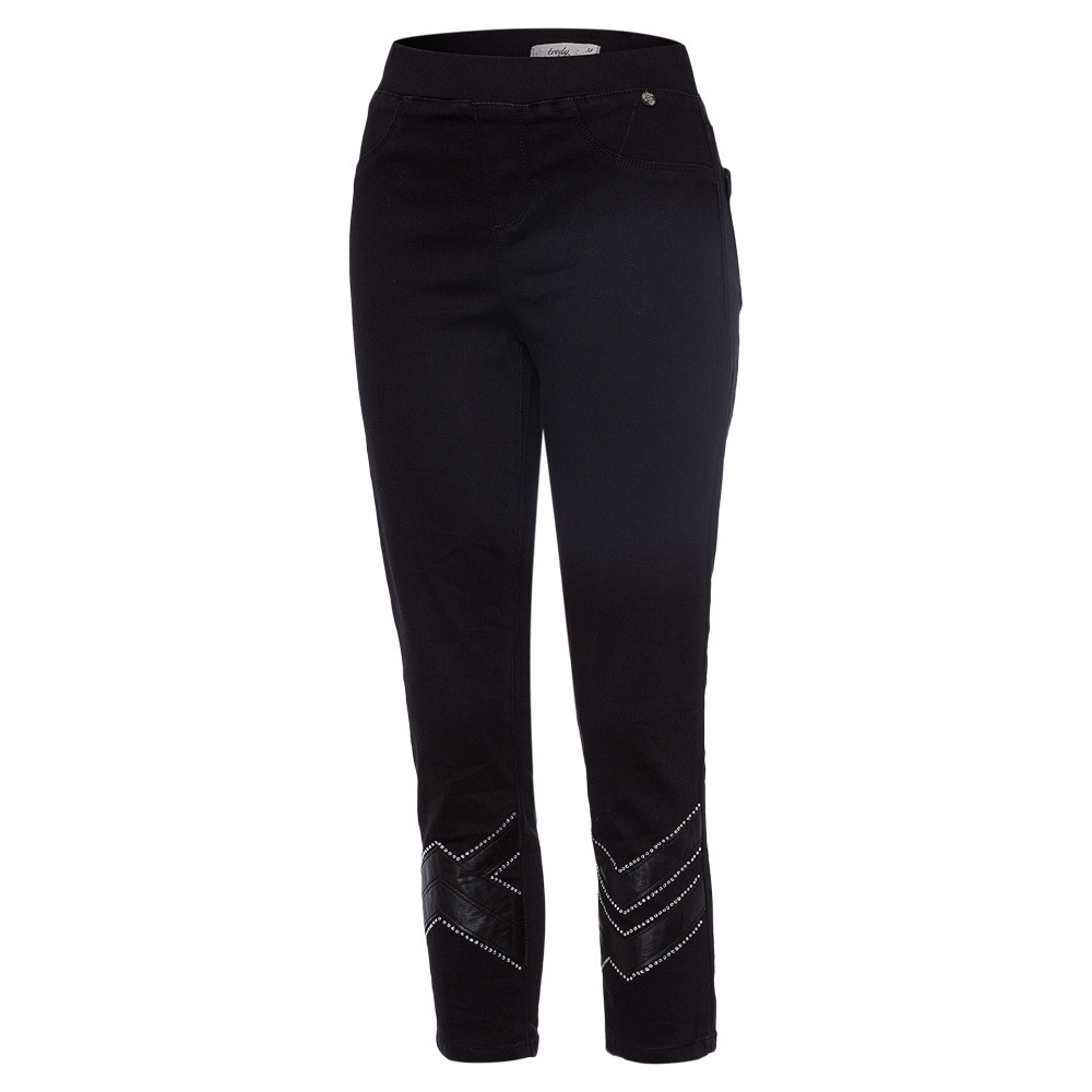 Jeggings, schwarz 42