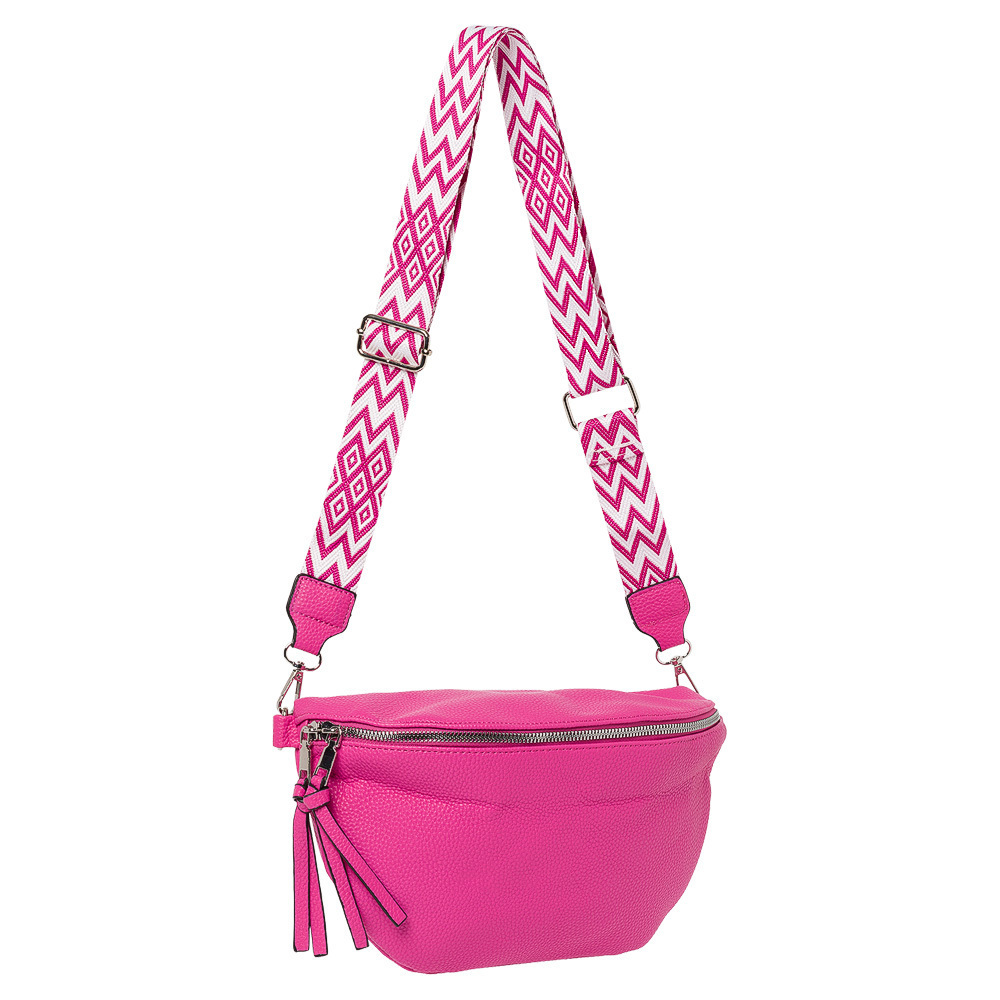 Schultertasche, pink -