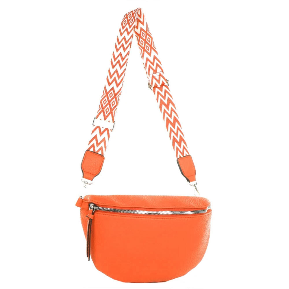 Schultertasche, orange -