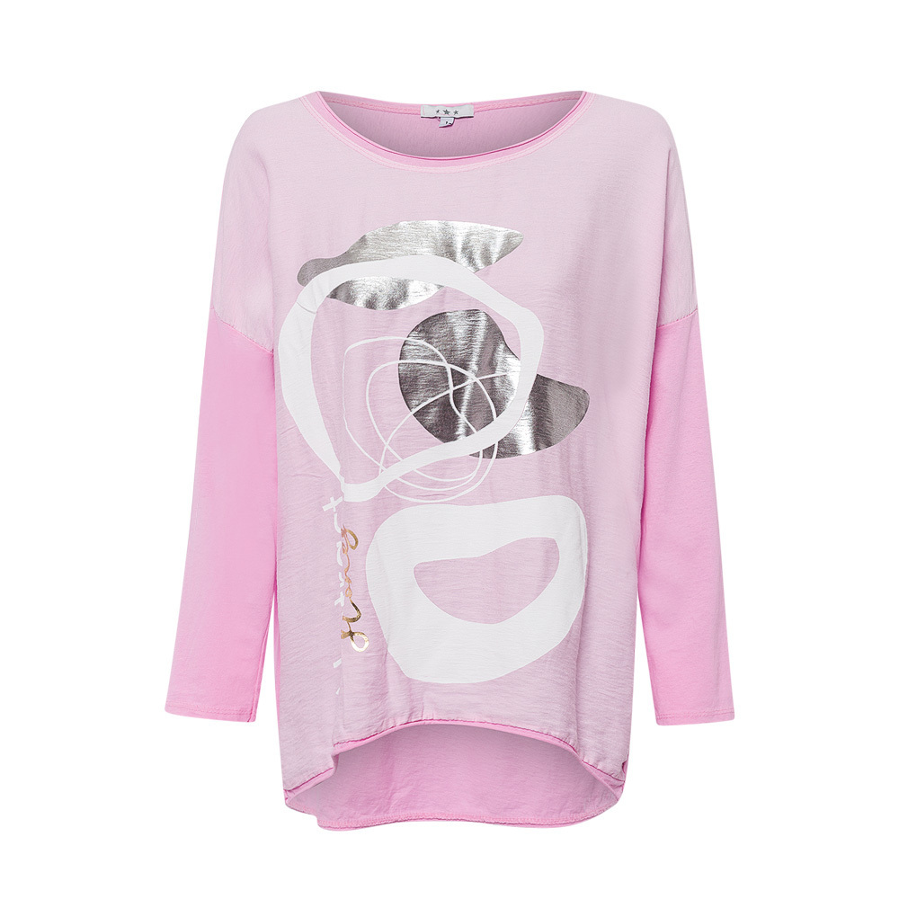 Shirt 'Abstract', pink fluro 4