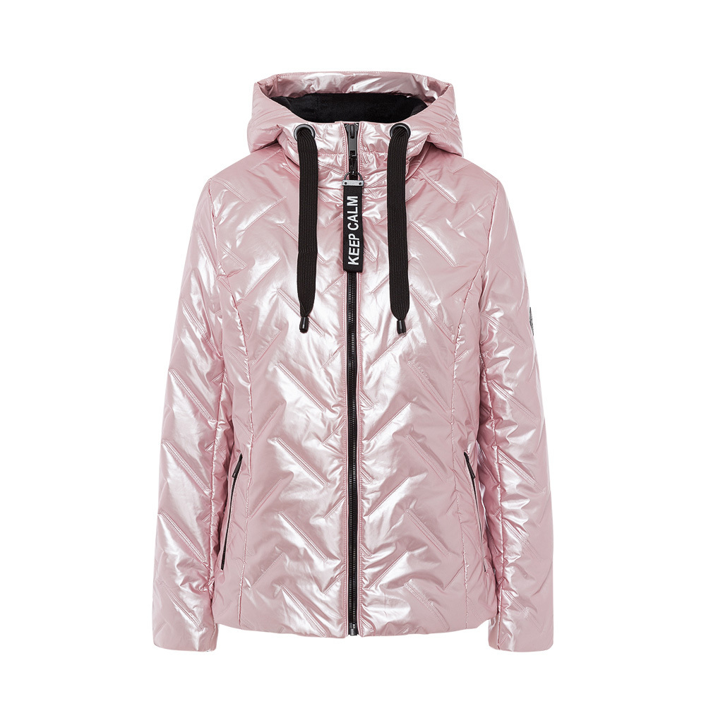 Steppjacke mit Kapuze, pearl 6