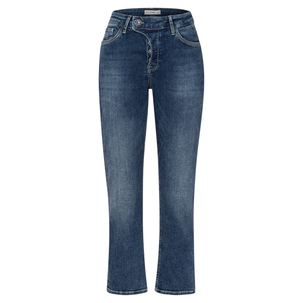 Jeans straight, blue denim 38