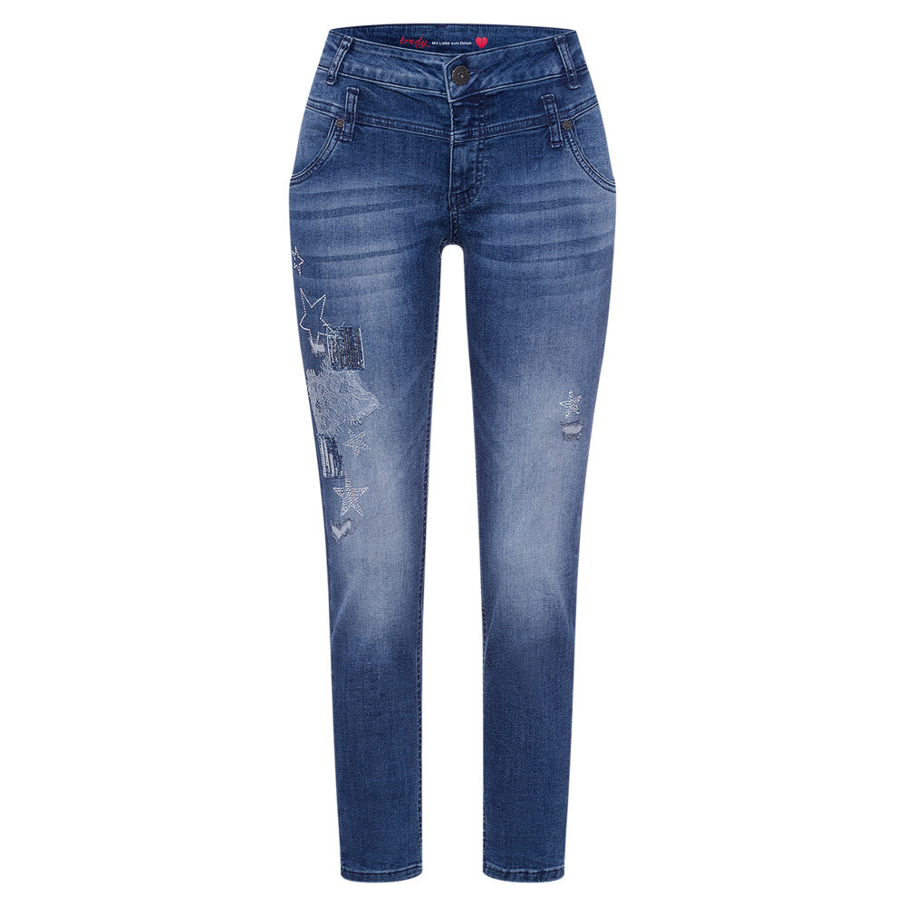 Jeans 'Stars', blue denim 