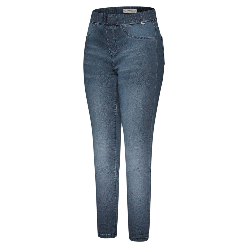 Jeggings, blue black denim 