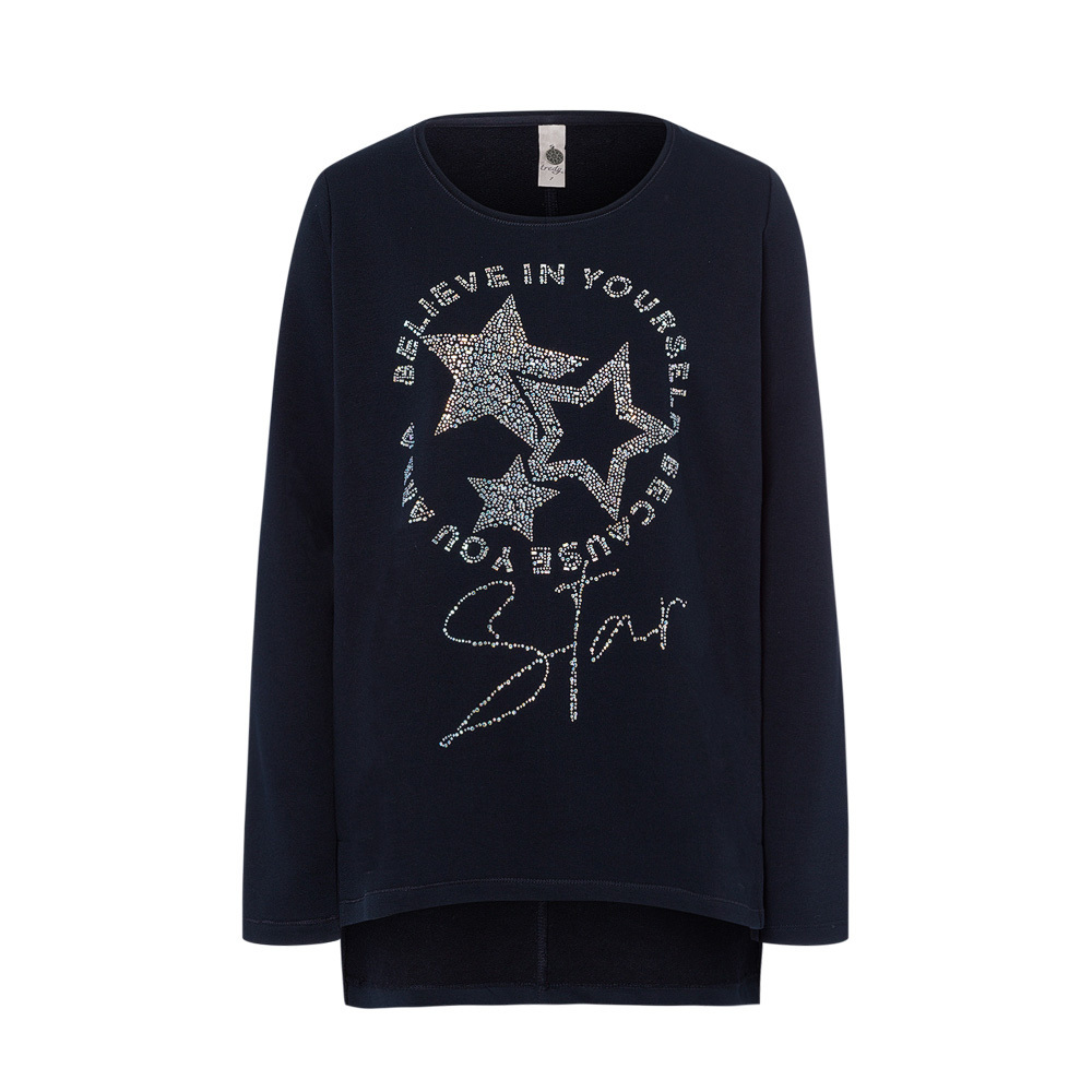 Sweatpullover 'Star', navy 