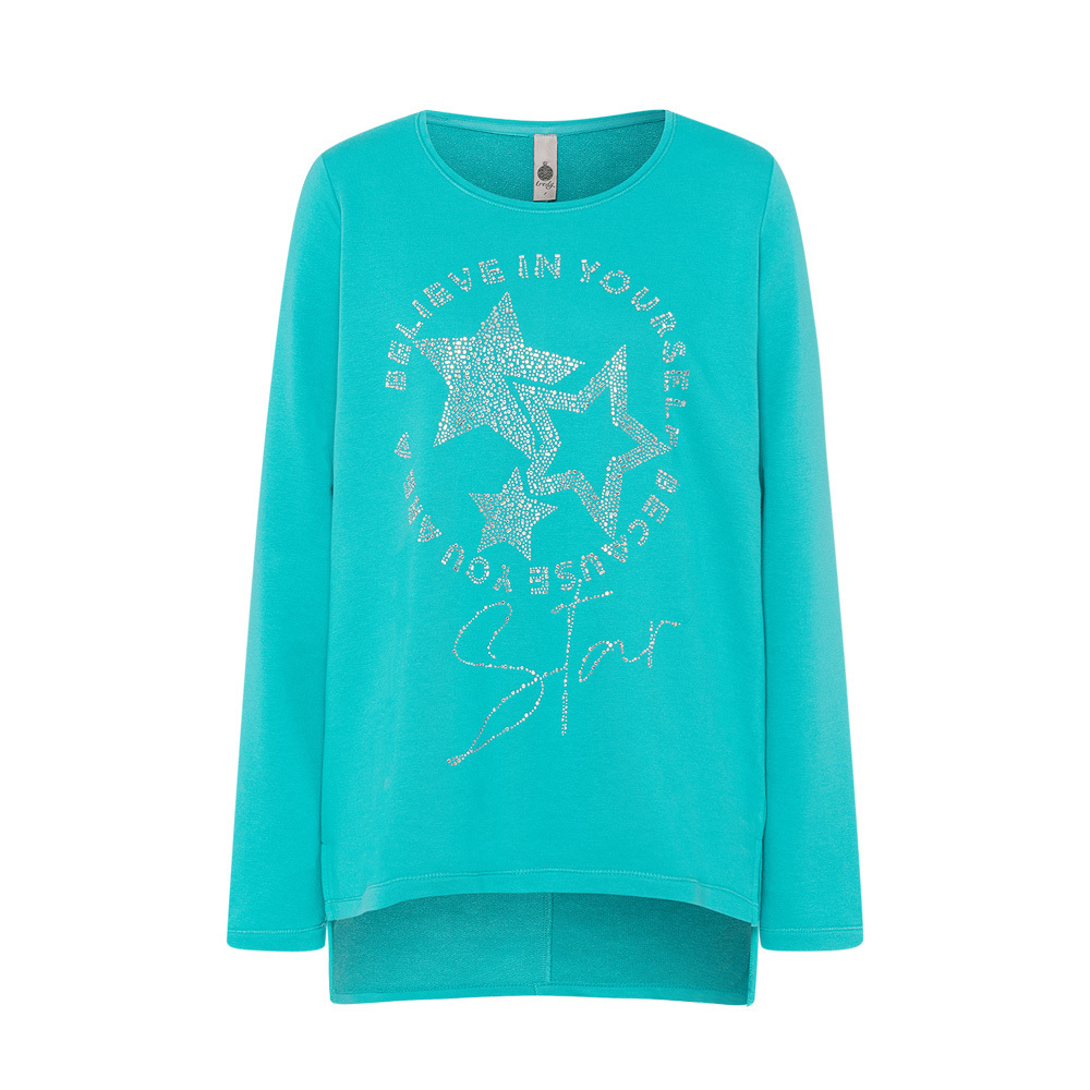 Sweatpullover 'Star', caribbean 2