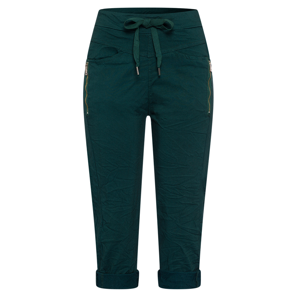 Capri-Joggpants, forest green 1