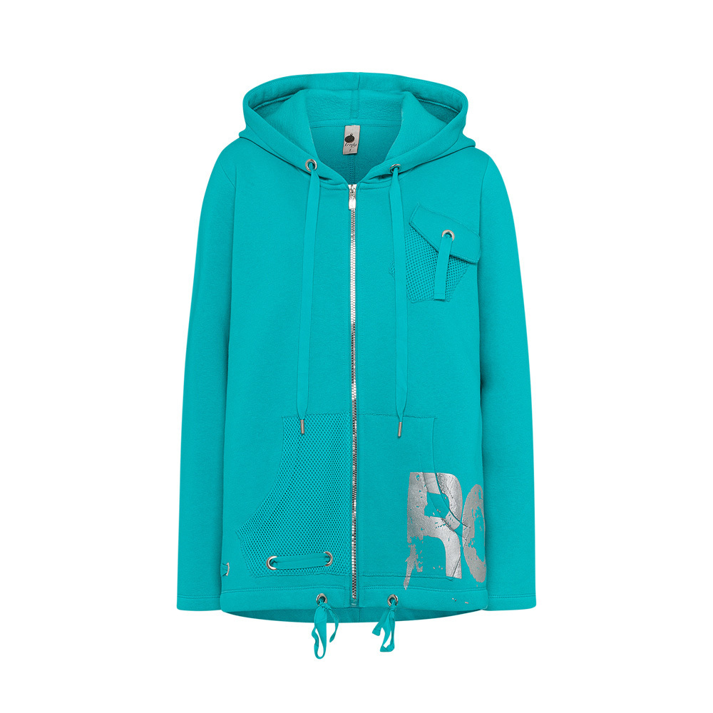 Sweatjacke 'Rock it', caribbean 