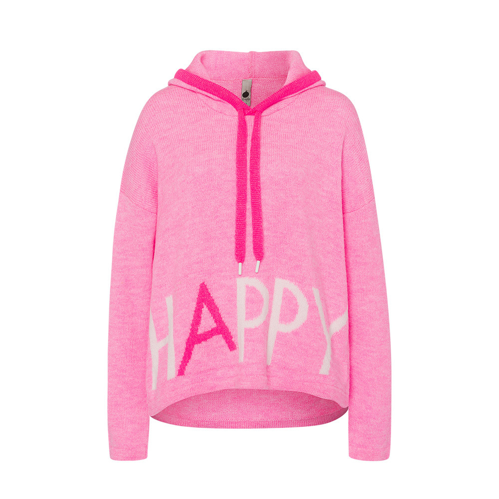 Strickpullover 'Happy', bubblegum 