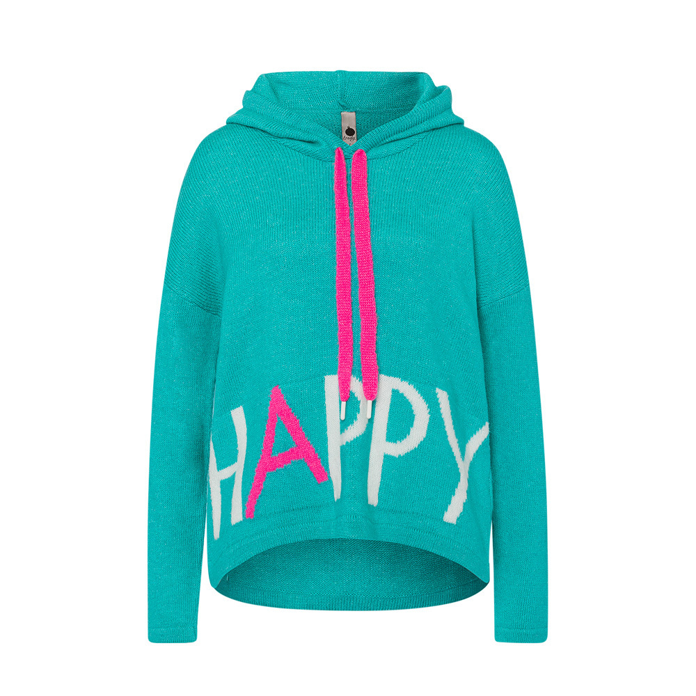 Strickpullover 'Happy', caribbean 