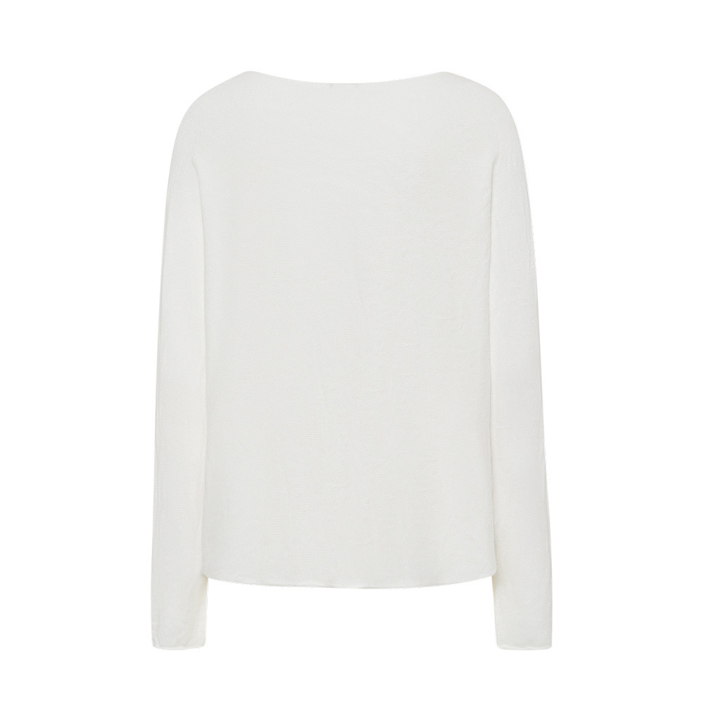 Strickpullover 'Herzen', offwhite 