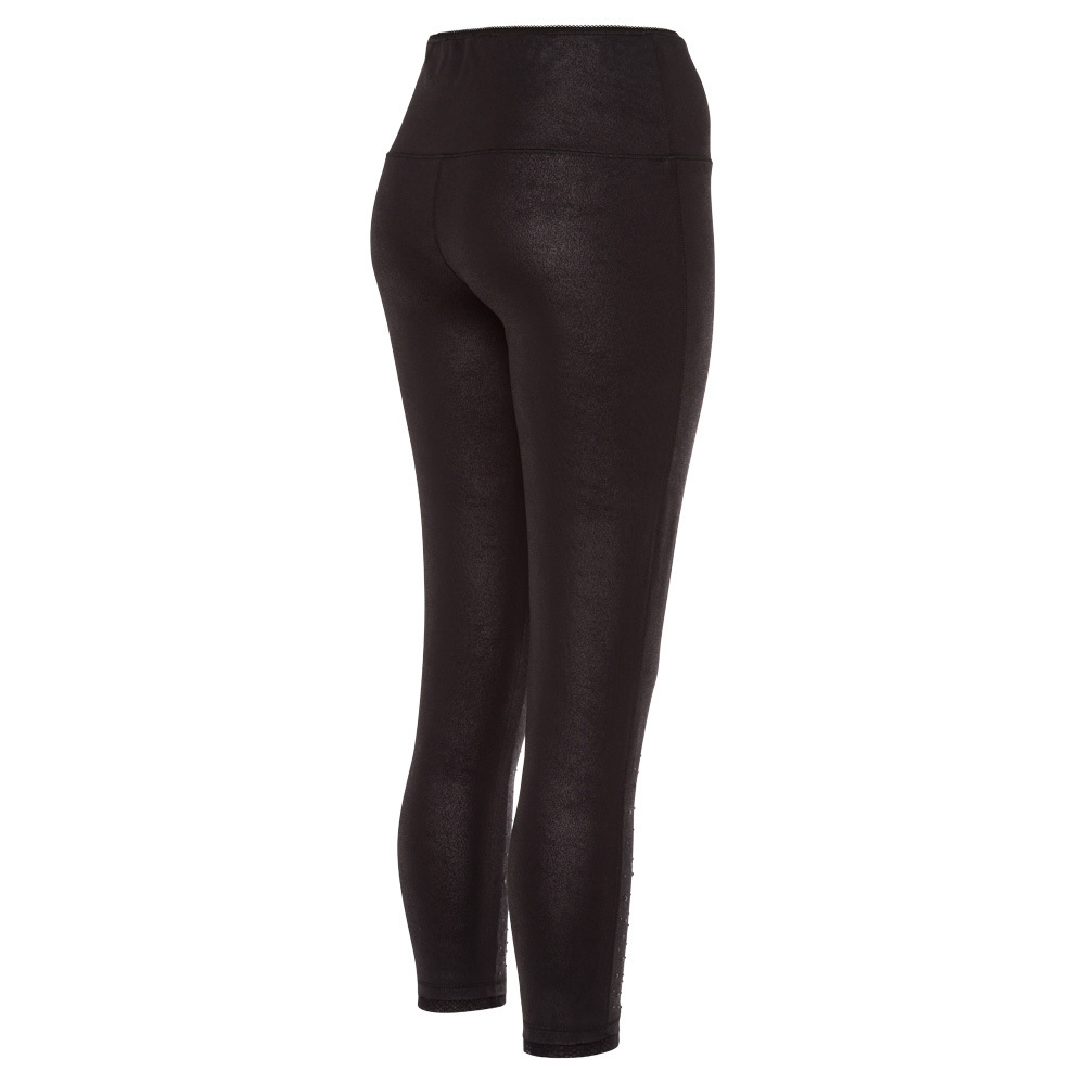 Leggings mit Ziersteinen, schwarz 