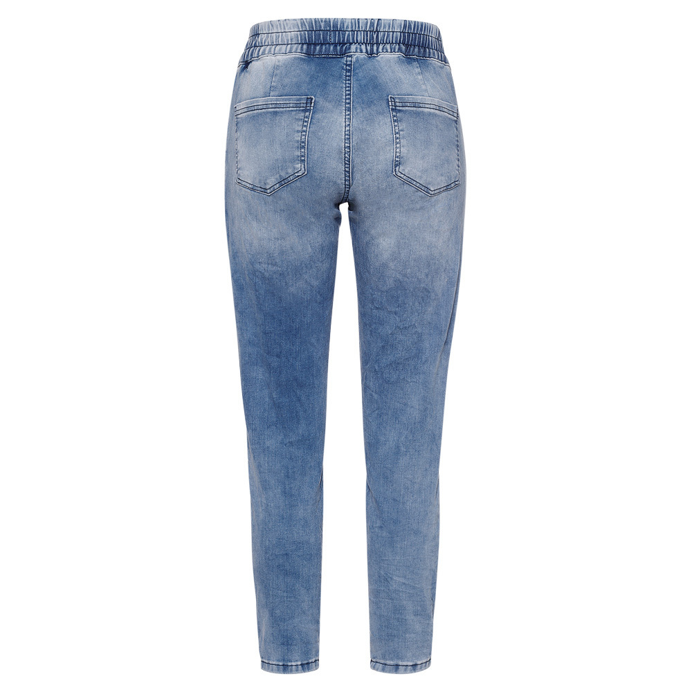 Jeans mit Knopfleiste, blue denim 