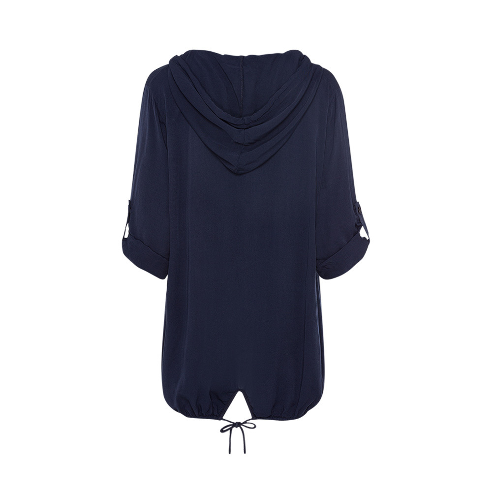 Bluse 'Stronger', navy 