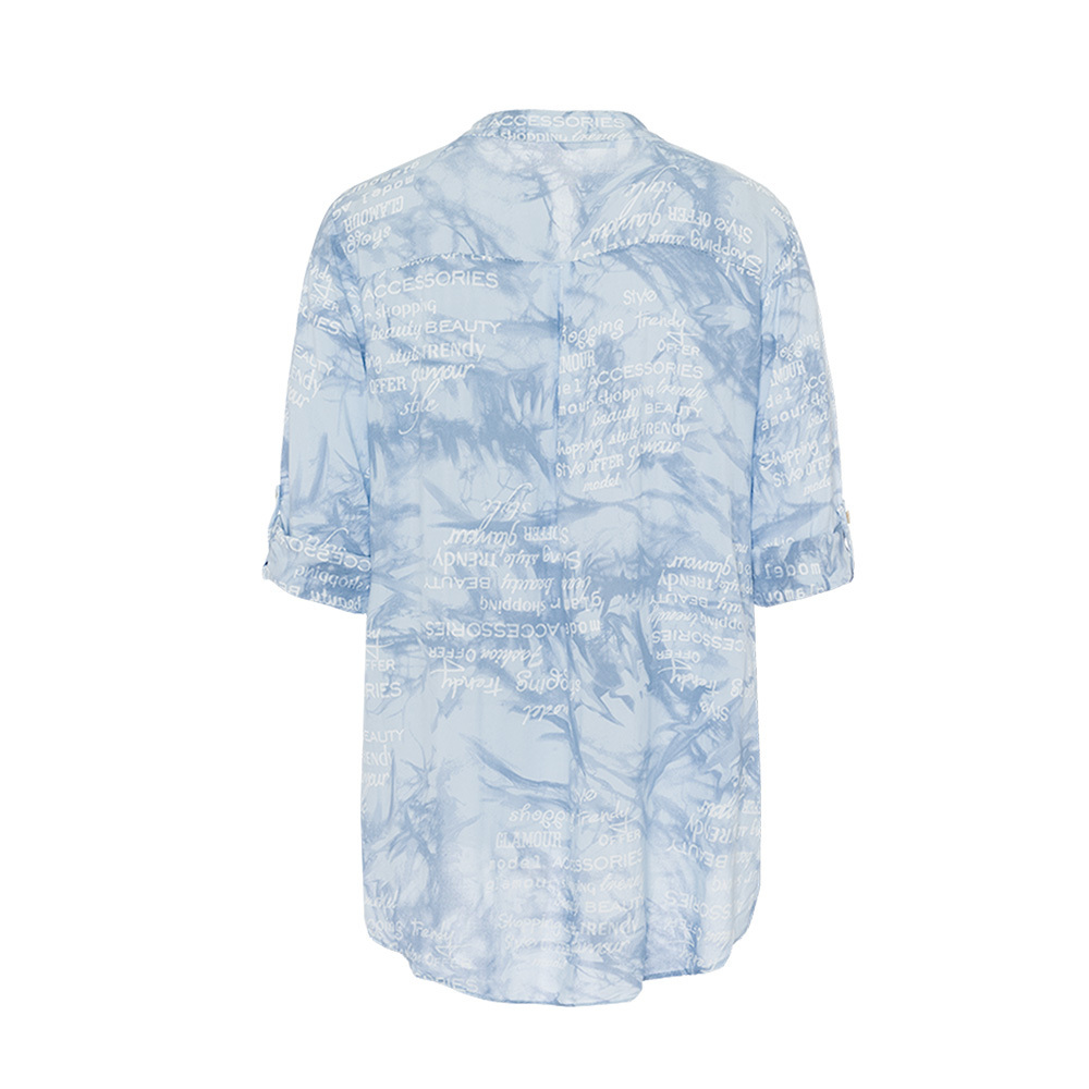 Bluse mit Pailletten, eiskristall 