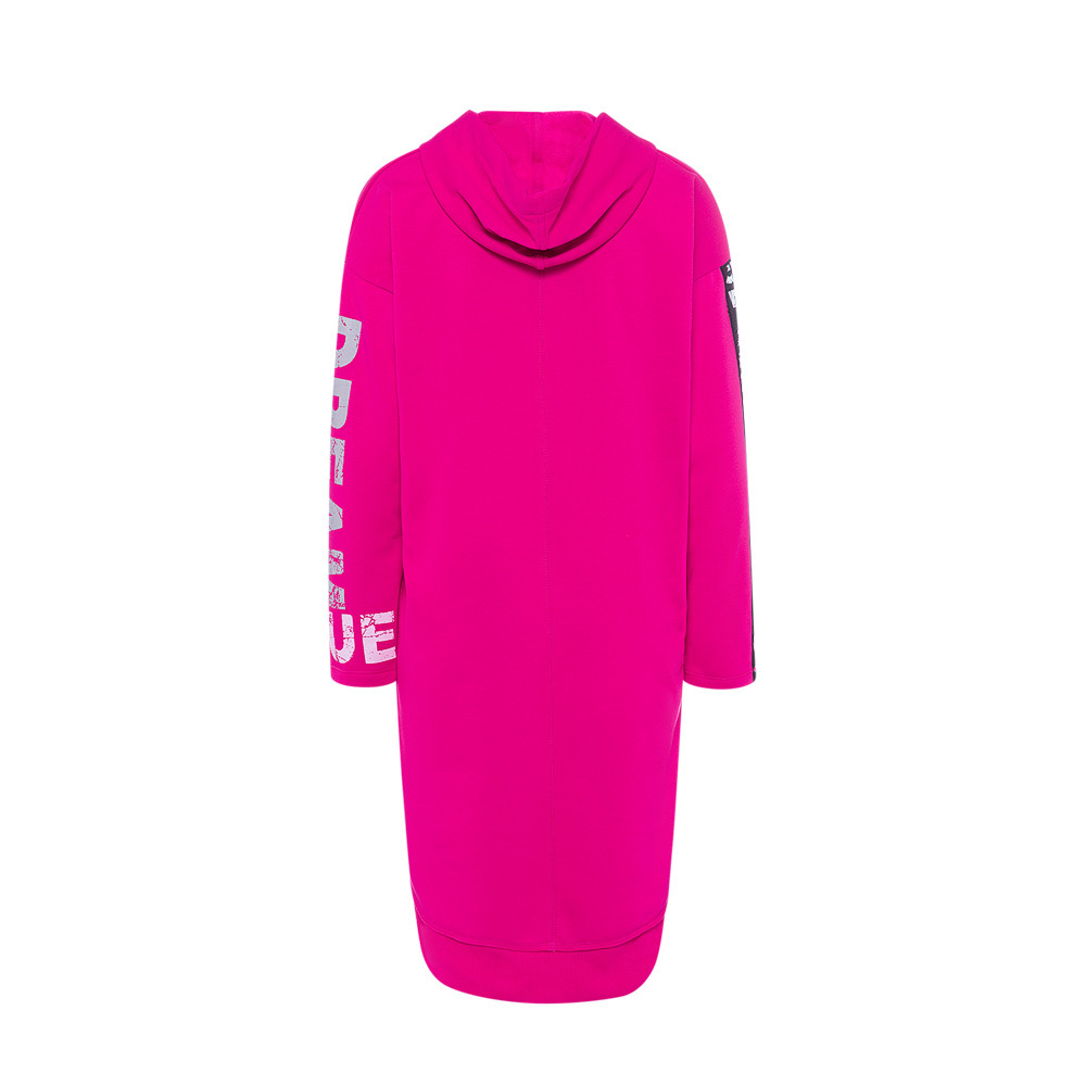 Sweatkleid 'Proud', pink flash 