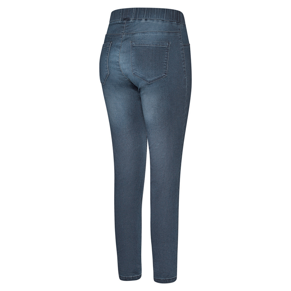 Jeggings, blue black denim 