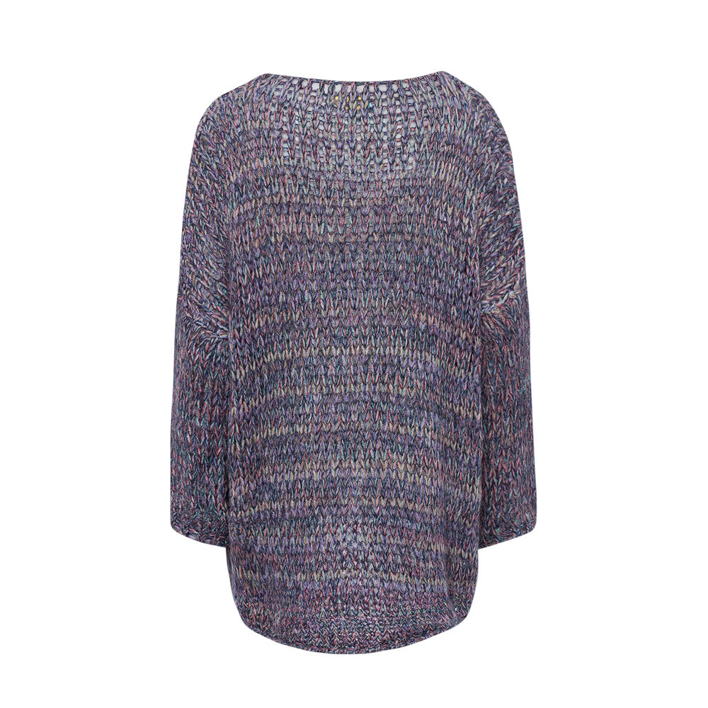 kuscheliger Strickpullover, blau 