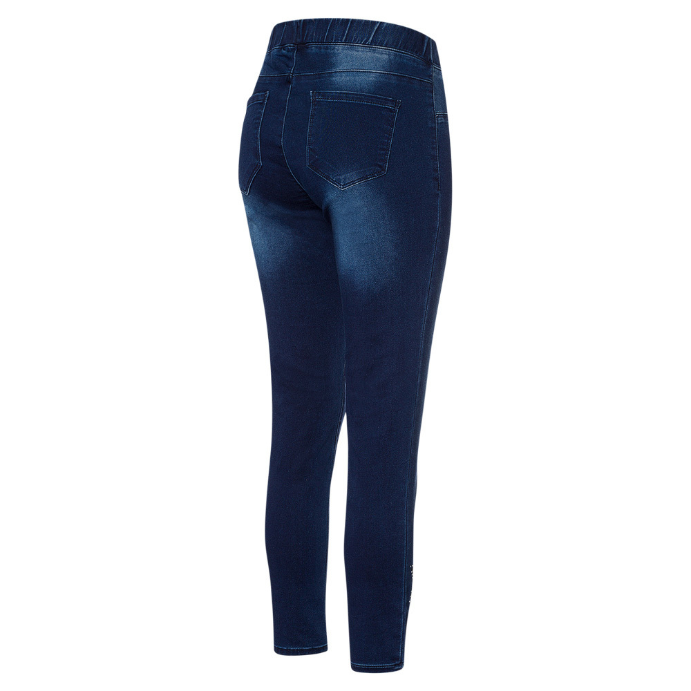 Jeggings 'Sterne', dark blue denim 