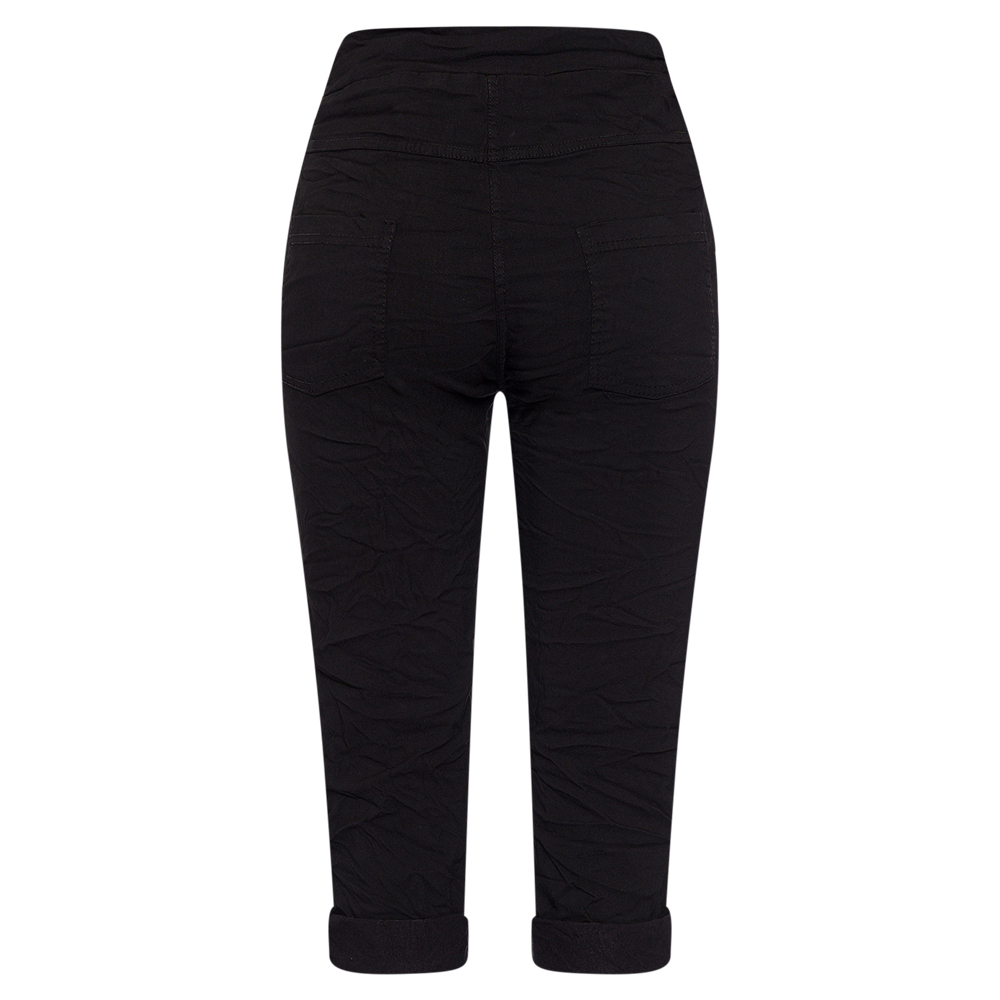 Capri-Joggpants, schwarz 2