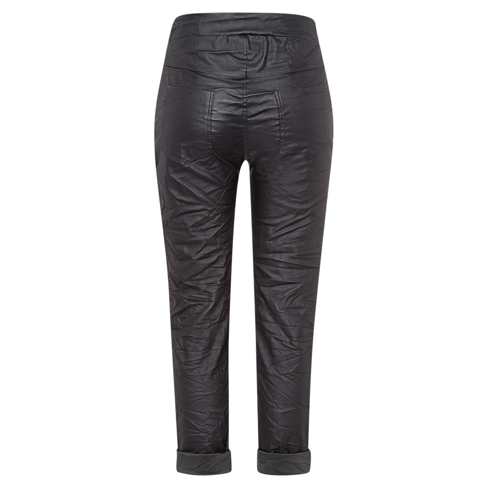 Joggpants in Leder-Optik, magnet 