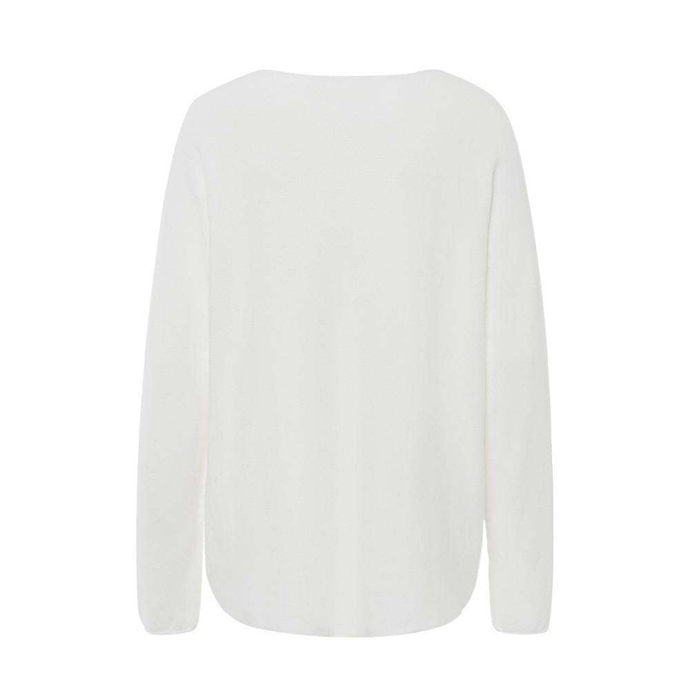 Strickpullover 'Day by Day', offwhite 