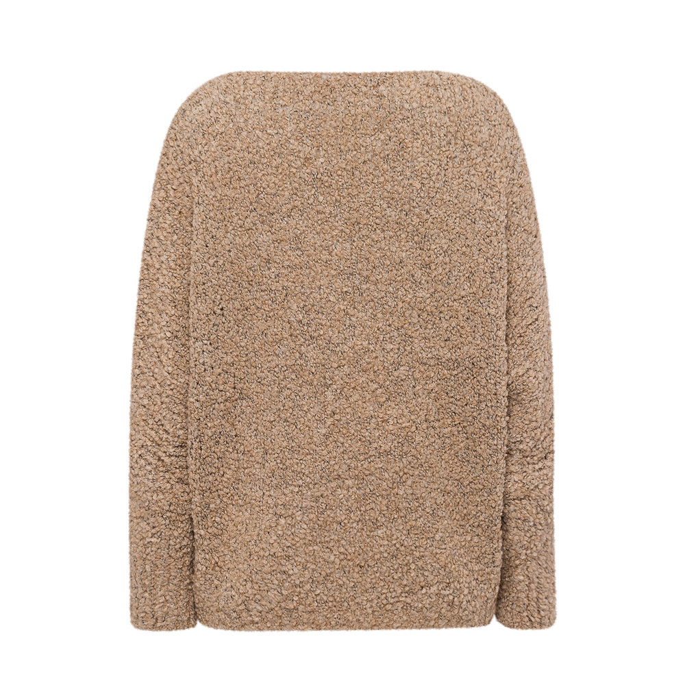 Strickpullover 'Herz', cappuccino 