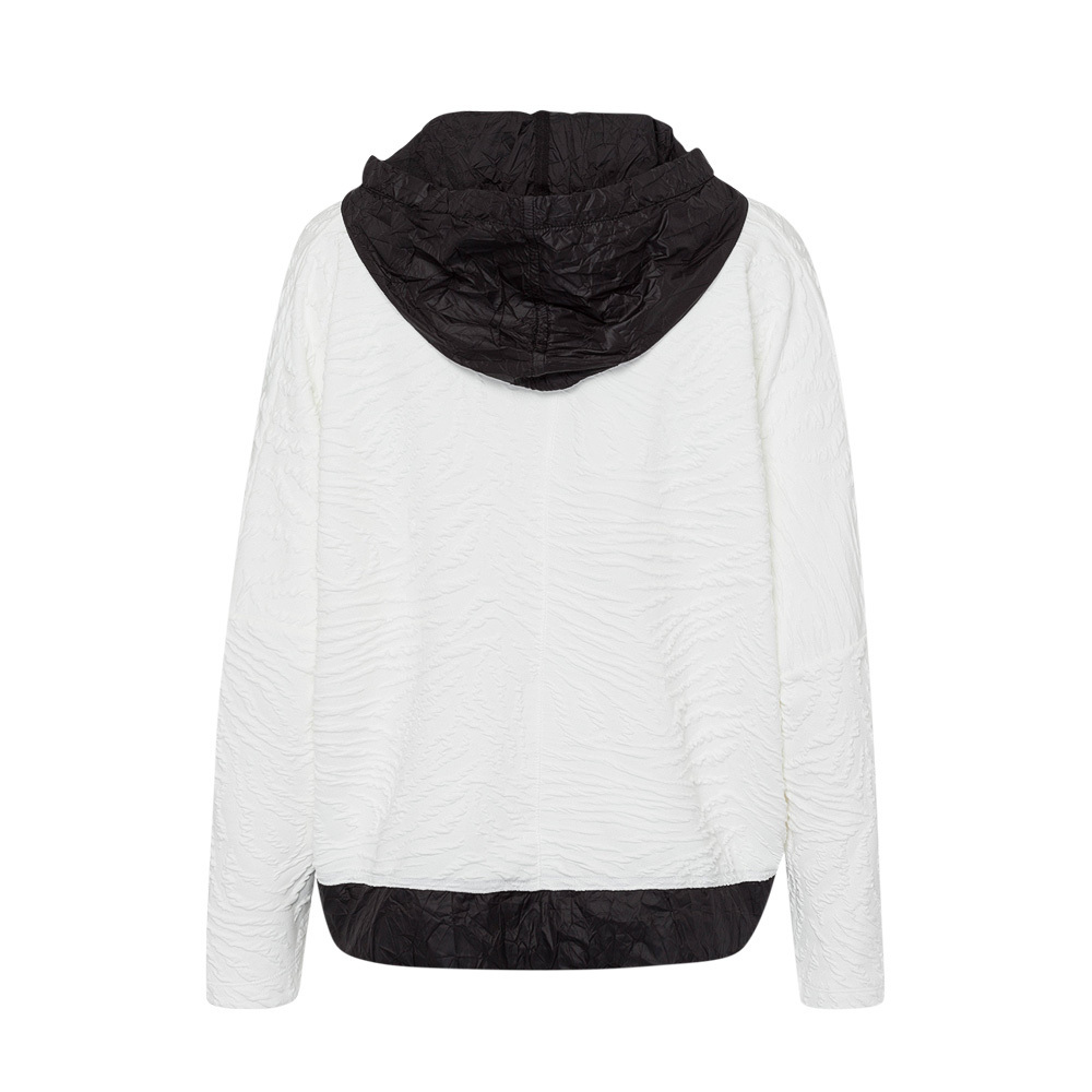 Sweatpullover mit Struktur, offwhite 