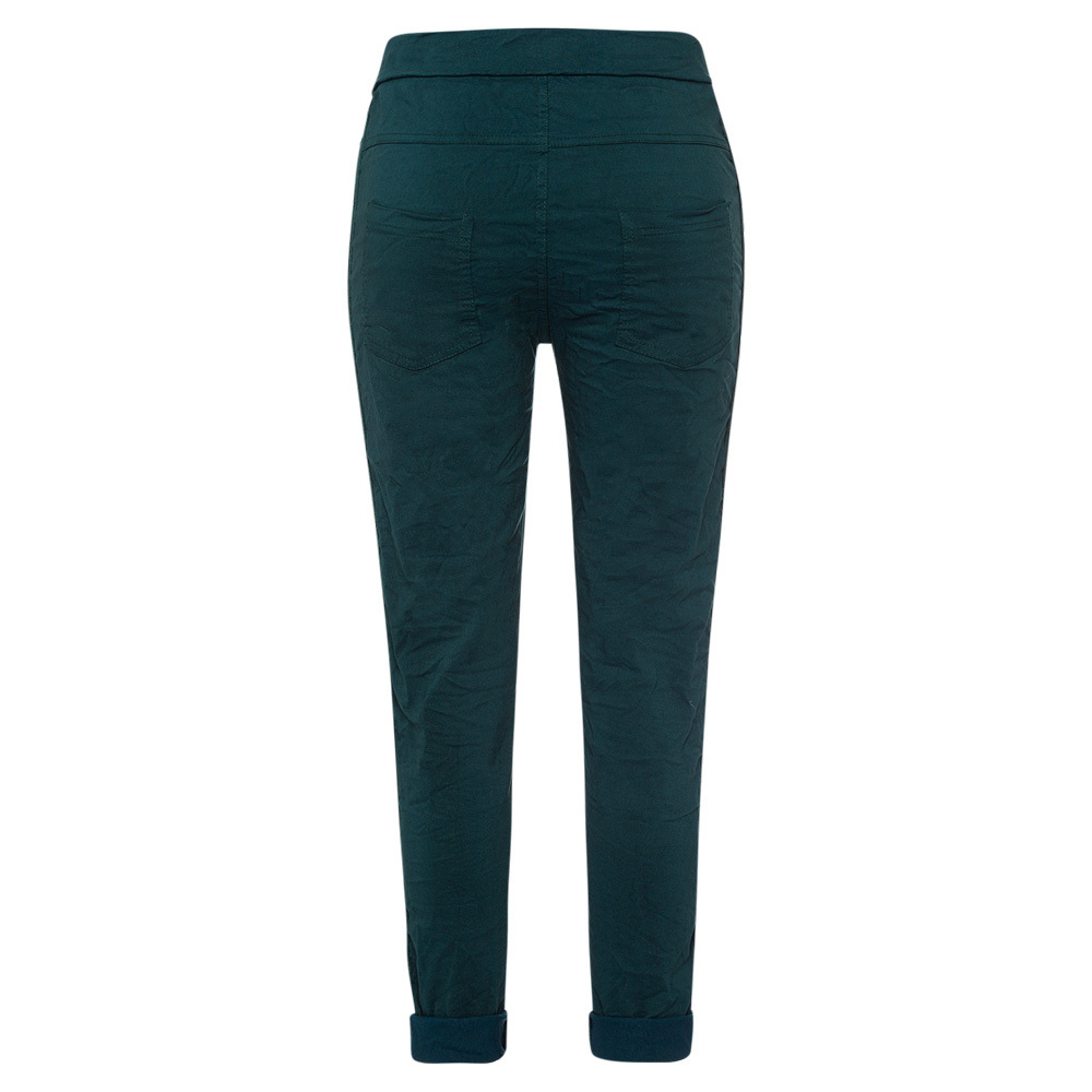 Joggpants mit Galonstreifen, forest green 