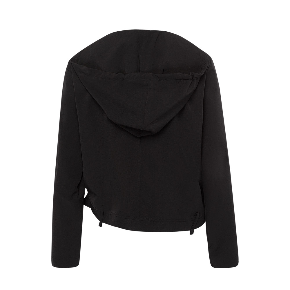 Jacke mit Kette, schwarz 