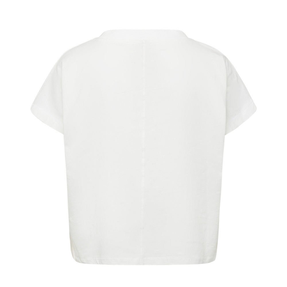 Cropped-Shirt 'Stay Strong', offwhite 5