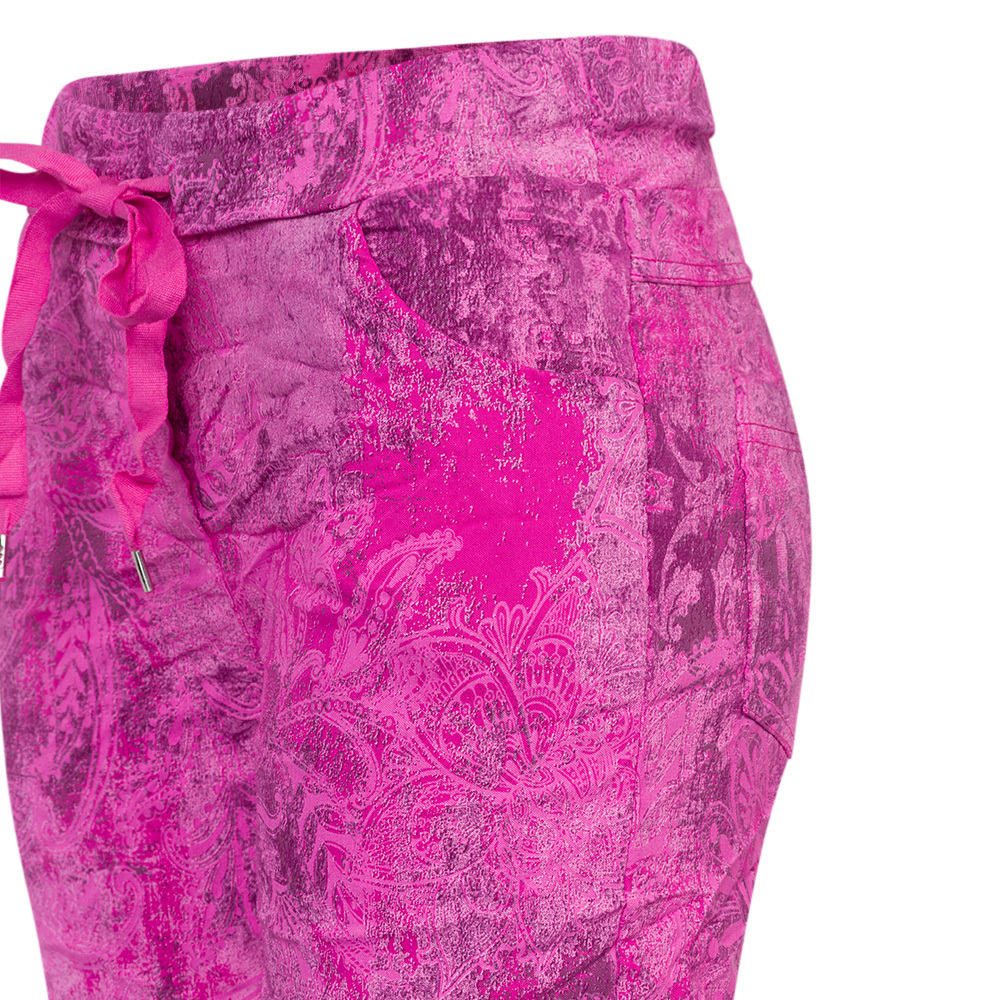Shorts im Blütenprint, pink 