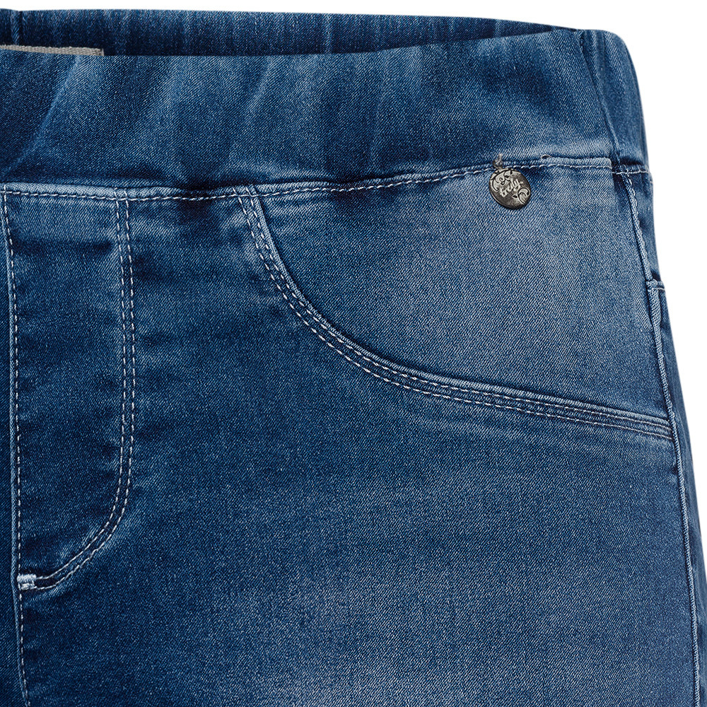 Jeggings in verwaschener Optik, blue denim 58