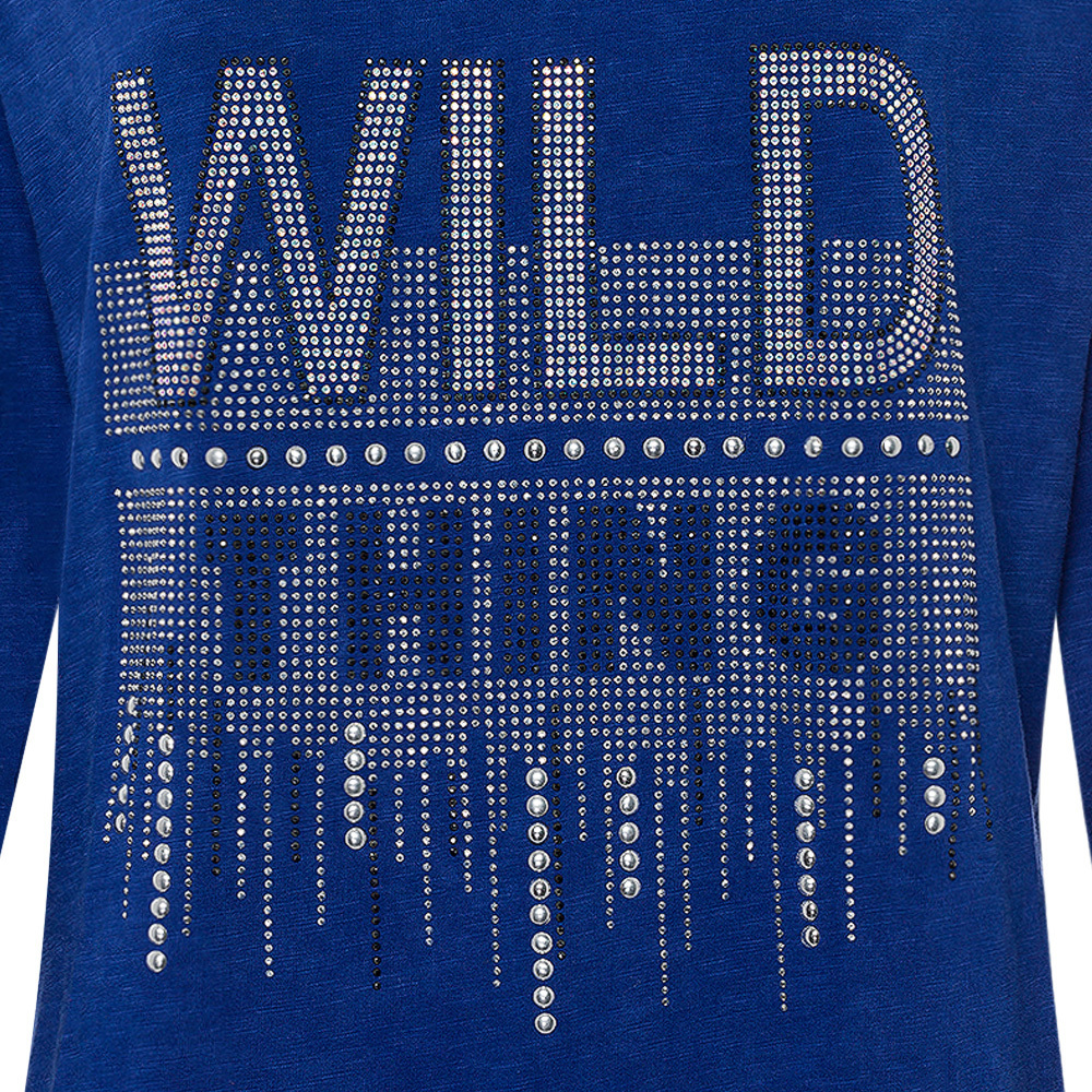 Shirt 'Wild thing', kingsblue 2