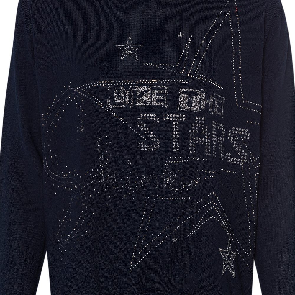 Strickpullover 'Stars', navy 2