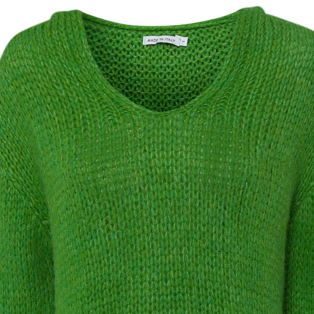 Strickpullover, india green 