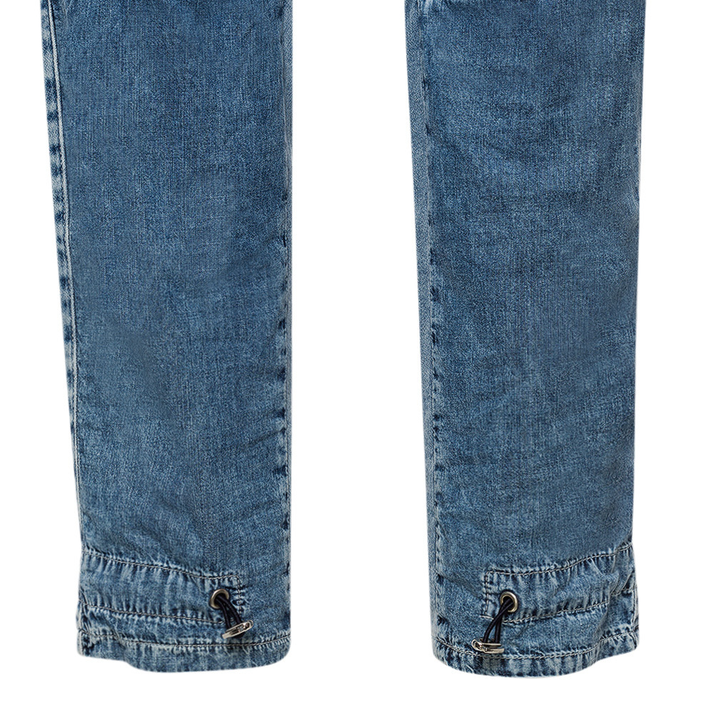 Jeans, bleached denim 6