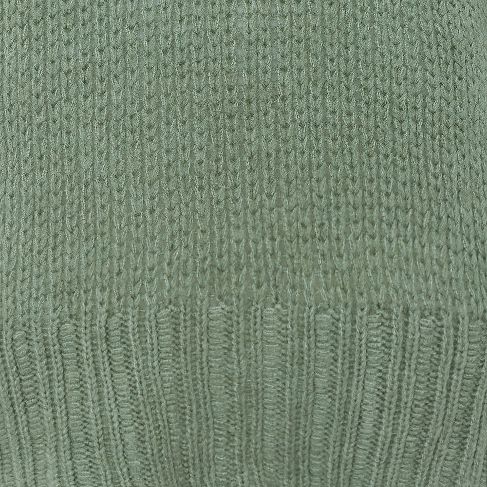 Strickpullover in Grobstrick, salbei 