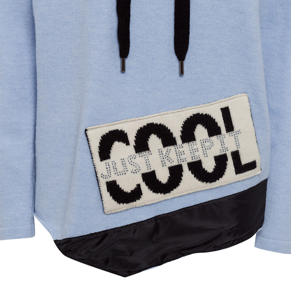 Strickpullover 'Cool', eiskristall 