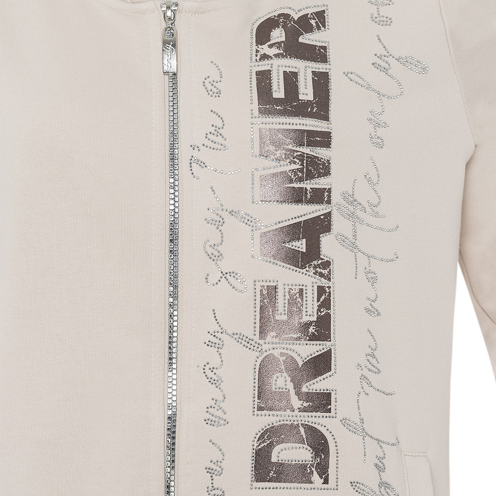 Sweatjacke 'Dreamer', crema 6