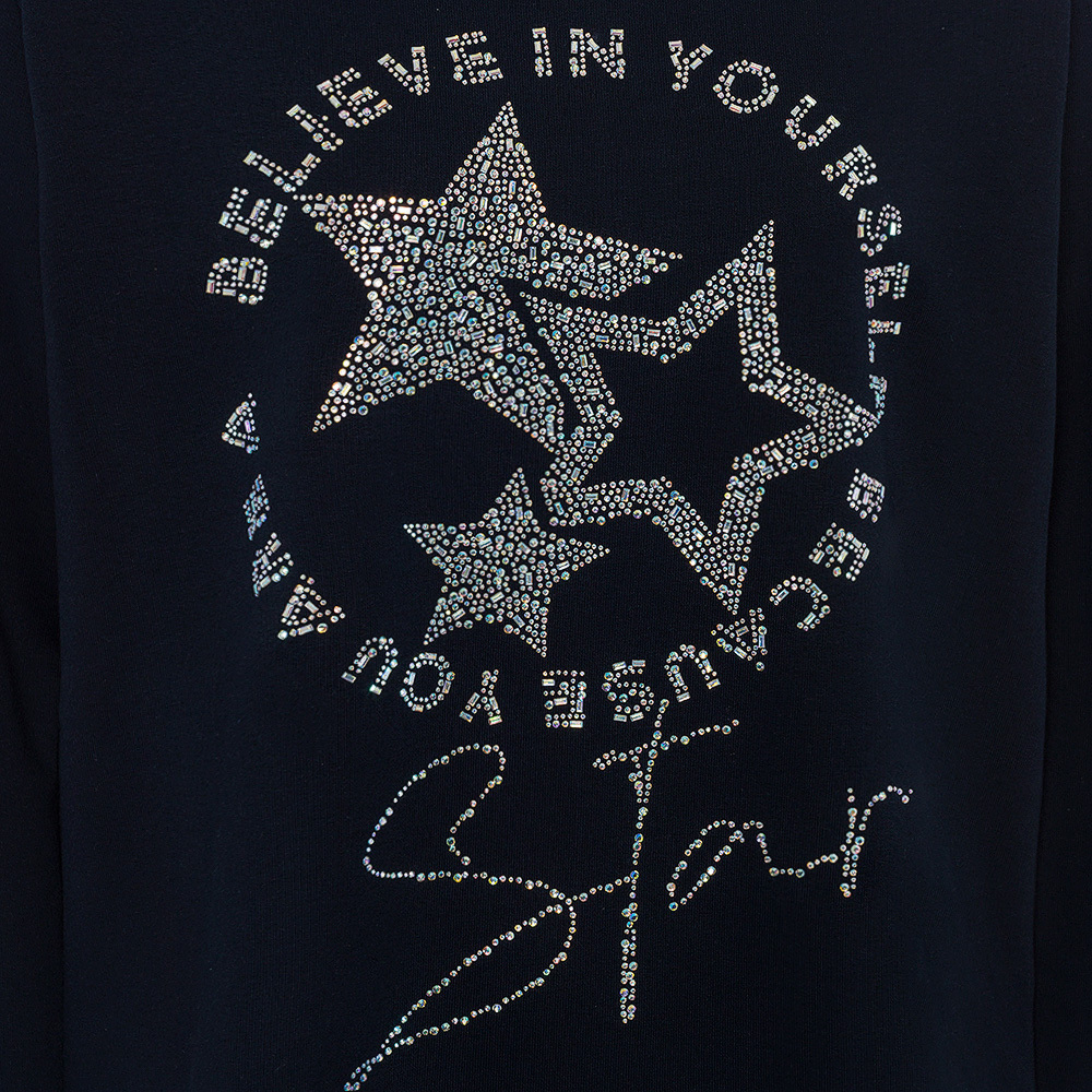 Sweatpullover 'Star', navy 