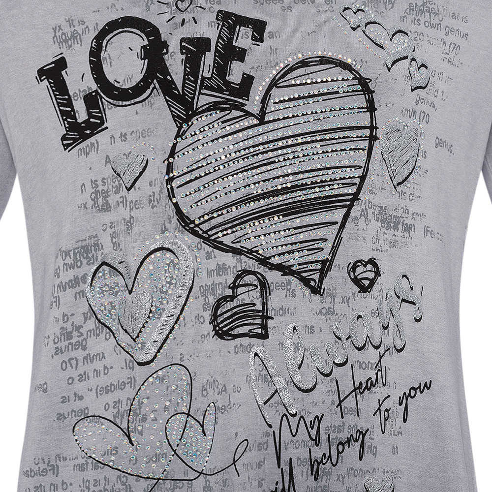 Langarmshirt 'Love', eiffelturm 4