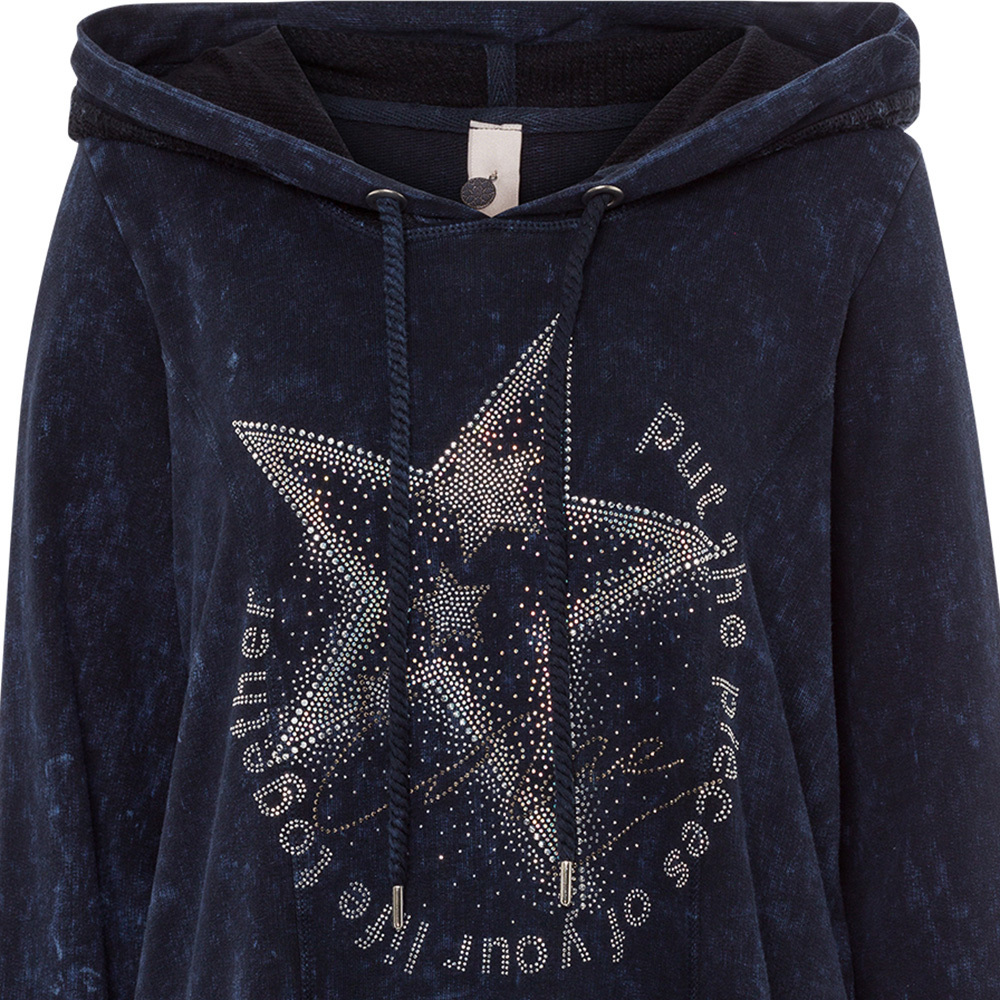 Sweatshirt 'Star', night 