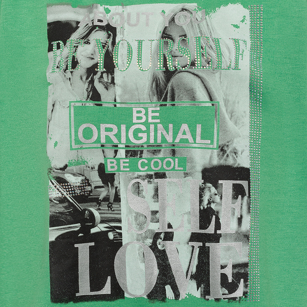 Sweatpullover 'Be original', minze 